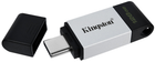 Флеш пам'ять USB Kingston DataTraveler 80 128GB USB Type-C (740617306422) - зображення 3