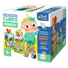 Zabawka edukacyjna Trefl Stacking Cubes Forest (5900511617962)