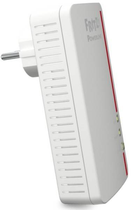 Адаптер AVM  FRITZ!Powerline 1260E 1200Mbit/s Вбудоване підключення Ethernet WLAN Білий 1шт (20002789) - зображення 5