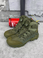 Тактичні черевики автовузол Tactical Combat Boots Olive 40 - зображення 7