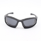 Тактические очки DAISY X7 Polarized UV400 солнцезащитные Black - изображение 10