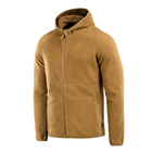 Куртка флісова M-Tac Lite Microfleece Hoodie Coyote Brown Size L - зображення 1