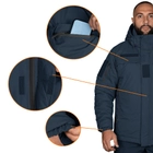 Куртка зимова Camo-Tec 3.0 Nylon Taslan Navy Blue Size XXL - изображение 9