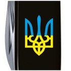 Нож Victorinox Spartan Ukraine 91 мм Чорний Тризуб синьо-жовтий (1.3603.3_T0016u) - изображение 4