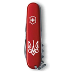 Нож Victorinox Spartan Ukraine 91 мм Червоний Тризуб готичний білий (1.3603_T0630u) - изображение 4