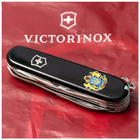 Нож Victorinox Huntsman Ukraine 91 мм Чорний Великий Герб України (1.3713.3_T0400u) - изображение 3