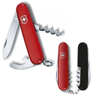 Нож Victorinox Waiter Ukraine 84 мм Червоно-червоний (0.3303.1.3) - изображение 1