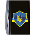 Нож Victorinox Spartan Ukraine 91 мм Чорний Тризуб на щиті зі стрічкою (1.3603.3_T1070u) - изображение 3