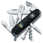 Нож Victorinox Climber Ukraine Герб України (1.3703.3_T1280u) - изображение 1