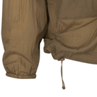Куртка тактична Helikon-Tex Анорак Вітронепродувний Швидкосохнучий L Койот Windrunner Windshirt WindPack - L Coyote (KU-WDR-NL-11-B05-L) - изображение 9