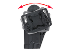 Кобура для пистолета с быстрым доступом и фиксатором для серии Glock - Black [CS] (для страйкбола) - изображение 6