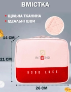 Аптечка для лекарств таблеток Розовая Вместительная Компактная Универсальная Дорожная органайзер для хранения всего - изображение 5