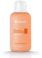 Acetone Silcare The Garden of Colour do usuwania żelowych lakierów hybrydowych Melon Orange 150 ml (5906720566244) - obraz 1