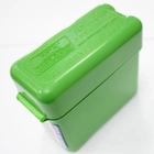 Коробка MTM на 20 патронів кал. 222 Rem - 222 Mag. Колір - зелений - зображення 4