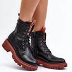 Жіночі зимові черевики високі La.Fi 250045OR-LA 40 Чорні (5905677033168) - зображення 3
