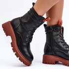 Жіночі зимові черевики високі La.Fi 250045OR-LA 40 Чорні (5905677033168) - зображення 4