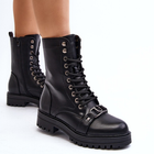 Жіночі черевики високі Belluxe 37 Чорні (5905677026344) - зображення 6