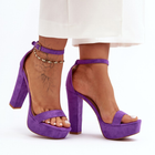 Жіночі босоніжки Essence 40 Фіолетові (5905677996586) - зображення 3