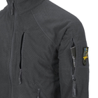 Куртка мужская демисезонная Helikon-Tex Флисовая L Серая M-T оснащена дополнительными панелями на липучках для легкой персонализации двумя карманами для бицепса из 100% полиэстера Застежка-молния YKK спереди от шеи до талии с защитой для подбородка - изображение 3