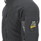 Куртка чоловіча демісезонна Helikon-Tex Флісова L Сіра M-T оснащена додатковими панелями на липучках для легкої персоналізації двома кишенями для біцепса з 100% поліестеру Застібка-блискавка YKK спереду від шиї до талії із захистом для підборіддя - зображення 4