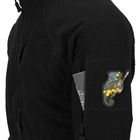 Куртка чоловіча демісезонна Helikon-Tex Флісова Чорна XXL M-T оснащена додатковими панелями на липучках для легкої персоналізації двома кишенями для біцепса з 100% поліестеру Застібка-блискавка YKK спереду від шиї до талії із захистом для підборіддя - зображення 4