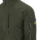 Куртка Helikon-Tex Флісова на замку 2XL Олива (GB0996) M-T - зображення 3