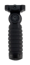 Передняя рукоятка DLG Tactical (DLG-037) складная на Picatinny (полимер) черная - изображение 3