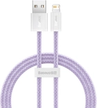 Кабель Baseus Dynamic Series Fast Charging Data Cable USB to iP 2.4 A 1 м Purple (CALD000405) - зображення 1