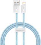 Kabel Baseus Dynamic Series Fast Charging Data Cable USB to iP 2.4 A 1 m Blue (CALD000403) - obraz 1