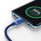 Кабель Baseus Crystal Shine Series Fast Charging Data Cable Type-C to Type-C 100 Вт 1.2 м Blue (CAJY000603) - зображення 9