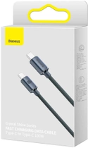Kabel Baseus Crystal Shine Series Fast Charging Data Cable Type-C to Type-C 100 W 2 m Black (CAJY000701) - obraz 5
