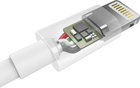 Kabel Choetech IP0026 USB 2.0 MFi, 1.2 m (IP0026 WH) - obraz 2