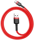 Кабель Baseus Cafule Cable USB for Type-C 3 А 0.5 м Red (CATKLF-A09) - зображення 1