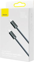 Kabel Baseus Dynamic Series Fast Charging Data Cable Type-C to Type-C 100 W 2 m Slate Gray (CALD000316) - obraz 4