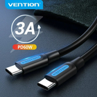 Кабель Vention 3 А Type-C/Type-C Quick Charge 2 м Black (6922794749467) - зображення 2