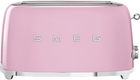Toster Smeg 50' Style Pink TSF02PKEU (8017709190873) - obraz 1