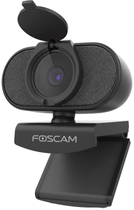 Kamera internetowa Foscam W81 8MP Ultra HD USB Black - obraz 1