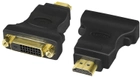 Adapter LogiLink DVI - HDMI White (4260113560082) - obraz 1