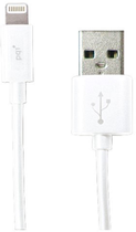 Kabel PQI USB Type-A - Lightning do iPhone/ iPad 1.8 m White (4716329679754) - obraz 1
