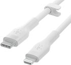 Kabel Belkin Lightning - USB Type-C 1 m White (745883832026) - obraz 2