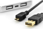 Kabel Digitus USB Type-A - micro-USB M/M 1.8 m Black (4016032378211) - obraz 2