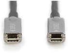 Кабель Digitus USB Type-C - USB Type-C M/M 15 м Black (4016032482628) - зображення 2