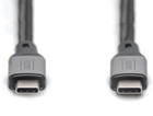 Kabel Digitus USB Type-C - USB Type-C M/M 3 m Black (4016032485889) - obraz 2