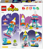 Конструктор LEGO DUPLO Town Пригоди на космічному шатлі 3-в-1 58 деталей (10422) - зображення 8