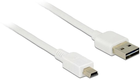 Кабель Delock USB Type-A - micro-USB M/M 5 м White (4043619852055) - зображення 1