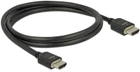 Кабель Delock HDMI M/M 2 м Black (4043619857296) - зображення 1