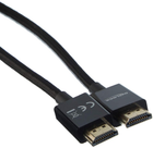 Кабель Delock HDMI M/M 0.5 м Black (4043619853830) - зображення 1