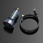 Ładowarka samochodowa Baseus Particular Digital Display QC+PPS Dual Quick Charger Car Charger 65 W (TZCCKX-0G) - obraz 9