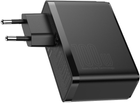 Мережевий зарядний пристрій Baseus GaN2 Pro 100 Вт 2 x USB/2 x USB Type C Quick Charge 4+ Power Delivery Black (CCGAN2P-L01) - зображення 4