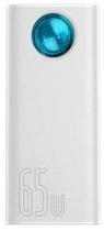 Powerbank Baseus Amblight Digital Display Quick Charge 65 W 30000 mAh White (PPLG-A02) - obraz 1